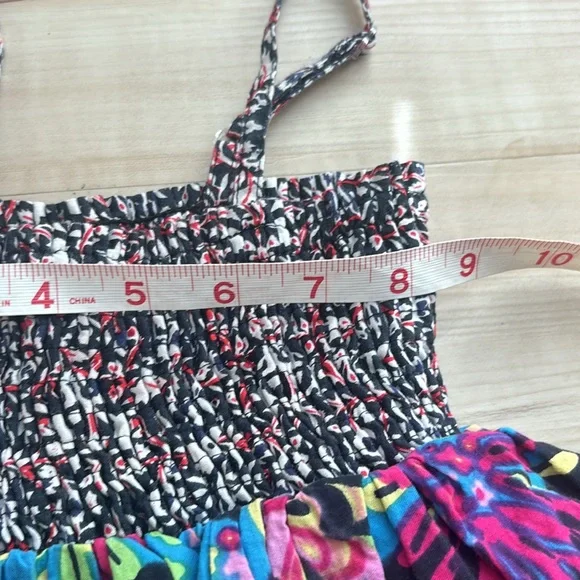 Yo Baby Girls Dress Size 4. Ruffle. Tier Dress. So much Character. Adorable - Picture 9 of 10